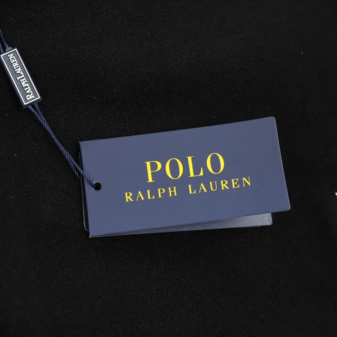 P600 RALPH LAUREN/Ralph Lauren horse logo embroidered patchwork baseball jacket jacket Warm reminder: It is recommended to hand wash or dry clean! !  Size：XS-L
